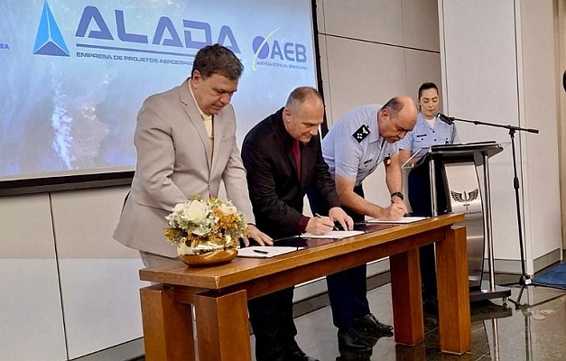 AEB, Alada e Comaer firmam acordo para impulsionar Programa Espacial Brasileiro
