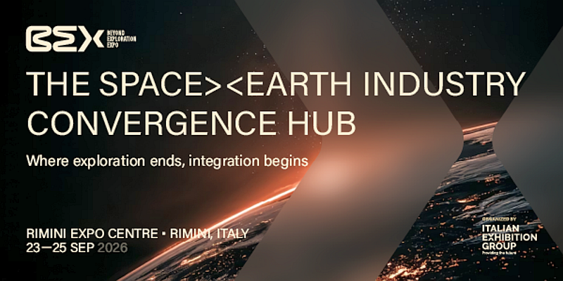 BEX 2026: primeira feira italiana dedicada à economia espacial