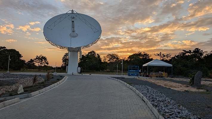 Ceará recebe novo terminal do Rádio Observatório Espacial do Nordeste