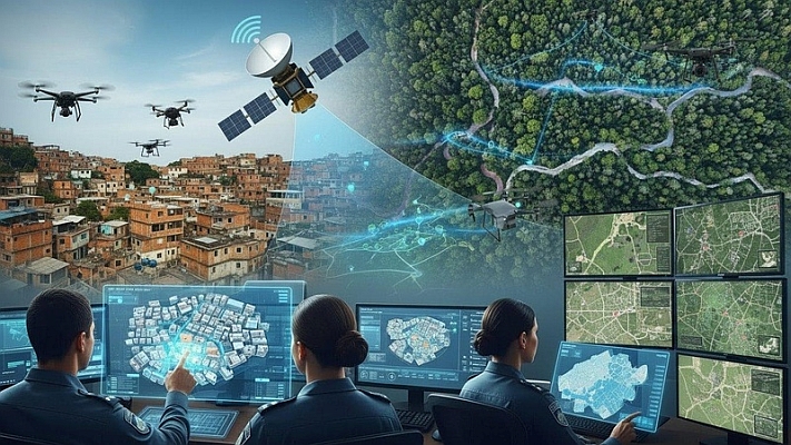 Geointeligência é arma das forças policiais e de defesa no combate ao crime organizado