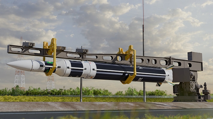 MLBR leva foguete em tamanho real à feira SpaceBR Show 2026