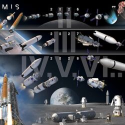NASA altera cronograma e atualiza programa lunar Artemis