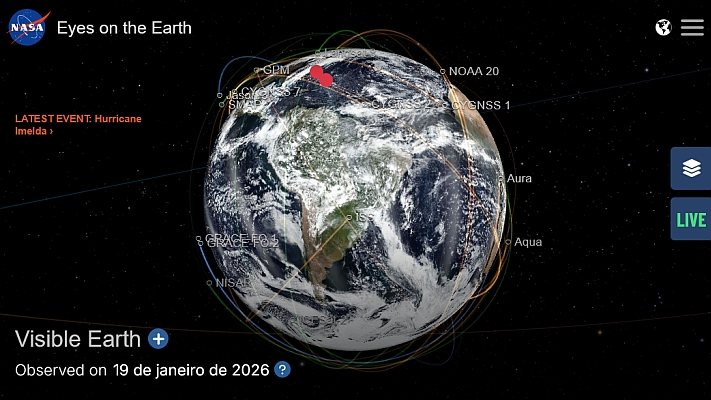 NASA divulga números atualizados sobre a temperatura global
