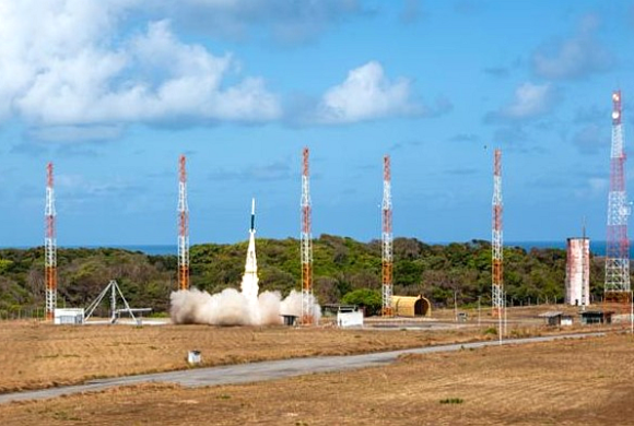 Operação Potiguar 2 testa recuperação da plataforma de microgravidade no RN Operação Potiguar 2 testa recuperação da plataforma de microgravidade no RN