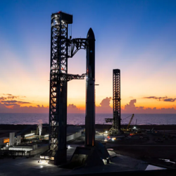 Starship realiza 1º voo orbital e envia ao espaço 26 satélites