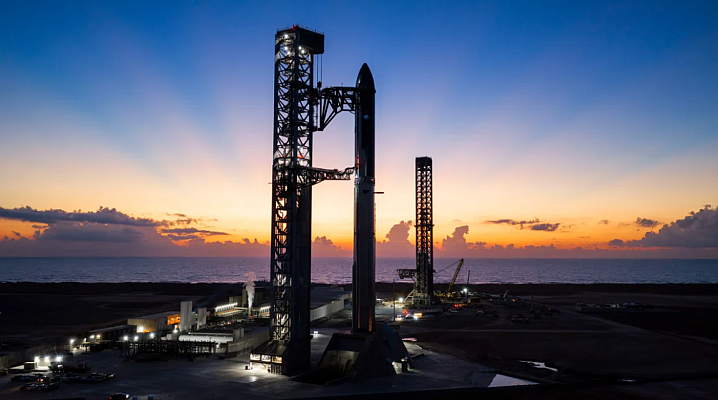 Starship realiza 1º voo orbital e envia ao espaço 26 satélites Starship realiza 1º voo orbital e envia ao espaço 26 satélites