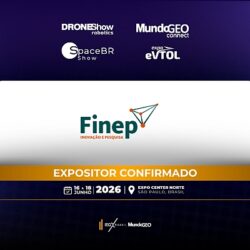 Finep confirmada como expositora e patrocinadora na SpaceBR Show 2026