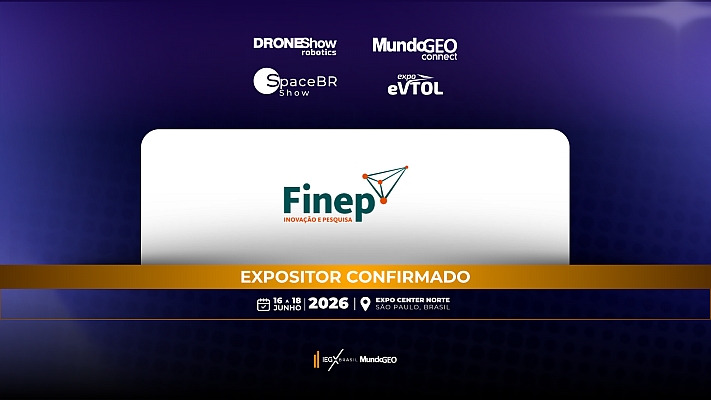 Finep confirmada como expositora e patrocinadora na SpaceBR Show 2026