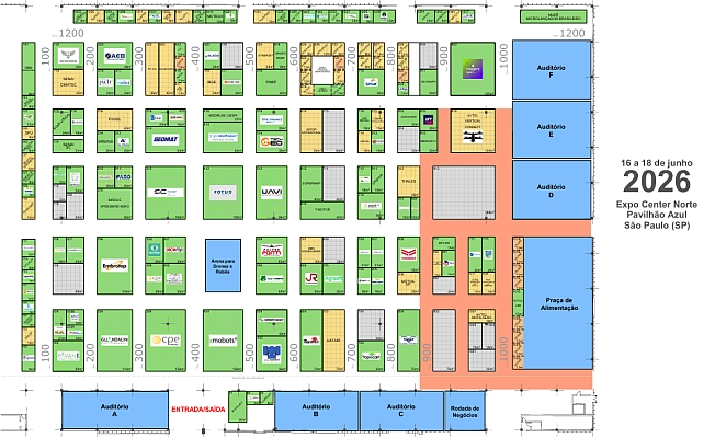 Only 10% of booths remain available at the SpaceBR Show 2026 Only 10% of booths remain available at the SpaceBR Show 2026