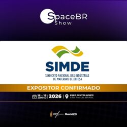 SIMDE confirmado na SpaceBR Show 2026