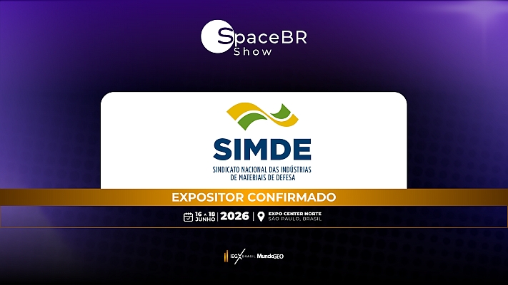 SIMDE confirmado na SpaceBR Show 2026