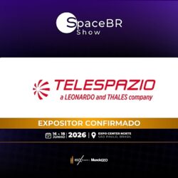 Telespazio Brasil confirmada como expositora na SpaceBR Show 2026