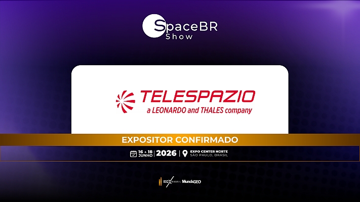 Telespazio Brasil confirmada como expositora na SpaceBR Show 2026
